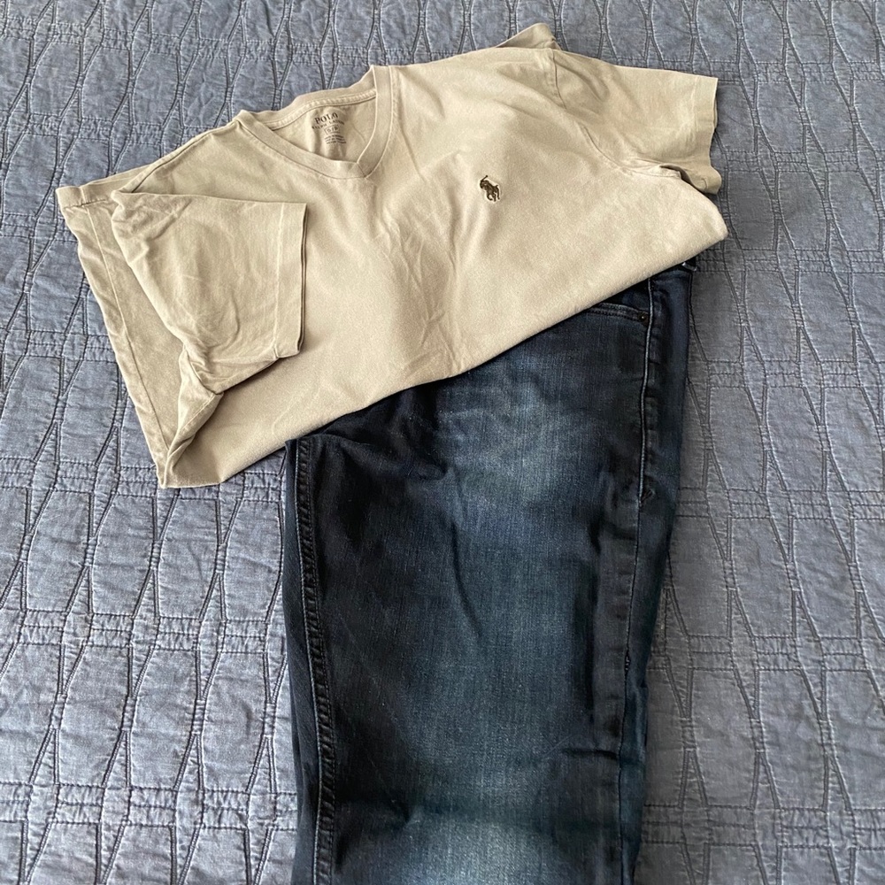 Polo V-Neck T-Shirt